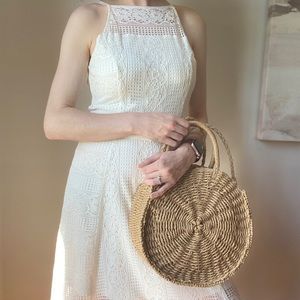 Cupcakes & Cashmere Layden White Floral Lace Dress